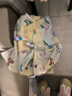 逗趣家 衛生間加厚浴罩浴帳浴簾雙開(kāi)門(mén)可折疊圓形洗澡帳加大加厚室內保暖帳防寒保溫保暖冬季成人吊掛式浴簾 儲物袋款：秒收攏+3拉鏈+3支撐圈大號蝶戀花 曬單實(shí)拍圖