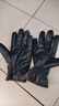 者也 加絨加厚防寒保暖手套 PU皮珊瑚絨 三道筋款 男女秋冬季 黑色 均碼 曬單實(shí)拍圖