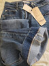 絲柏舍水洗闊腿褲女2026春裝新款時(shí)尚簡(jiǎn)約垂感顯瘦牛仔褲 曬單實(shí)拍圖