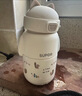蘇泊爾（SUPOR）兒童保溫杯水杯水壺小學(xué)生上學(xué)開(kāi)學(xué)316L吸管杯 椰奶白KCV50CM20 曬單實(shí)拍圖