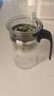 金灶（KAMJOVE）飄逸杯玻璃茶壺家用可拆卸泡茶器茶杯泡茶壺套裝茶具花茶壺 K-209 可拆洗飄逸杯【500ml】 曬單實(shí)拍圖