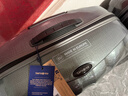 新秀麗（Samsonite）經(jīng)典貝殼拉桿箱男女超輕盈旅行行李箱升級版 黑色CS2 28英寸 曬單實(shí)拍圖