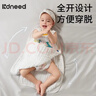 柯斯德尼（kidsneed）嬰兒睡袋新生兒薄款純棉紗布無(wú)袖背心睡袋寶寶空調房防踢被四層 曬單實(shí)拍圖