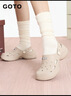 GOTO女子樂(lè )福洞洞鞋2026新款隱形增高厚底涼鞋云感舒適戶(hù)外防滑沙灘鞋 曬單實(shí)拍圖