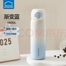 樂(lè )扣樂(lè )扣保溫杯女高顏值彈跳杯學(xué)生316大容量便攜水杯咖啡杯子男2025新款 泡泡藍【480ml】 曬單實(shí)拍圖