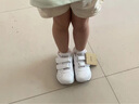 亞瑟士（asics）學(xué)步鞋童鞋男女兒童寶寶鞋休閑軟底舒適COTLA白金色28.5 曬單實(shí)拍圖