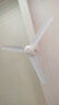 鉆石牌（DIAMOND）吊扇電風(fēng)扇大風(fēng)力1.4米48/56寸樓頂家用客廳餐廳輕音風(fēng)扇銅芯宿舍工廠(chǎng)吊頂風(fēng)扇MX 56寸白色三葉吊扇【銅芯/五檔勁風(fēng)】 曬單實(shí)拍圖