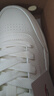 安踏板鞋男鞋夏季輕便薄底運動(dòng)鞋潮流百搭軟底學(xué)生小白鞋男士休閑鞋子 【厚底減震】象牙白/芯片灰-1 42 (260mm) 曬單實(shí)拍圖