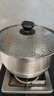 美廚（MAXCOOK）蒸鍋 304不銹鋼26cm單層蒸鍋 加厚復合底燃氣爐電磁爐通用 曬單實(shí)拍圖