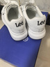 Lee男鞋情侶款鞋子女鞋舒適百搭情侶鞋時(shí)尚小白鞋男女款白色休閑板鞋 白色 L233UB378 40 【偏大/請拍小一碼】 曬單實(shí)拍圖