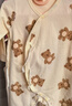 貝瑞加（Babyprints）嬰兒連體衣2件裝新生寶寶純棉A類(lèi)衣服四季柔軟內衣爬服 黃熊59 曬單實(shí)拍圖
