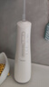美的（Midea）沖牙器 牙齒牙縫清潔 長(cháng)續航便攜式出差旅游成人家用正畸噴嘴 MC-BJ0301小白瓶情侶生日節日禮物 曬單實(shí)拍圖