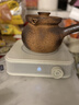 ±0日本正負零煮茶爐茶具電茶爐泡茶壺套裝電陶爐家用電熱爐茶臺泡茶專(zhuān)用 乳白色（機器） 曬單實(shí)拍圖