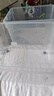 禧天龍塑料衣物收納箱玩具整理箱車(chē)載儲物箱55L 透明 3個(gè)裝 帶輪 曬單實(shí)拍圖