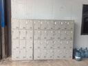 構際更衣柜員工鐵皮衣柜帶鎖儲物柜車(chē)間鐵衣柜宿舍多門(mén)鞋柜碗柜存包柜 12門(mén)更衣柜 標準款 曬單實(shí)拍圖