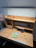 京東京造森林家ultra大路燈兒童學(xué)習桌書(shū)桌椅套裝專(zhuān)用3-18歲寫(xiě)字桌1.2m粉 曬單實(shí)拍圖