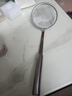 不銹鋼漏勺過(guò)濾網(wǎng)篩極細家用濾油勺廚房油渣勺打沫勺一體成型 食品級不銹鋼 小號【強厚升級+超密過(guò)濾】 曬單實(shí)拍圖