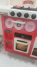 Eve Stone SPECIAL GIRL LIKE YOU玩具女孩廚房玩具3-6歲套裝仿真廚具做飯煮飯過(guò)家家5兒童新年禮物 超大號100cm+烤面包機+101件套紅 小廚房4歲男女孩6-12寶寶1 曬單實(shí)拍圖