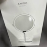 AMIRO覓光化妝鏡帶燈LED智能美妝鏡 桌面臺式便攜梳妝鏡 三色高清補光鏡子 生日禮物 Mini3極簡(jiǎn)白 曬單實(shí)拍圖