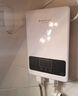 志高（CHIGO）即熱式電熱水器6500W電熱水器小廚寶家用集成洗澡免儲水多功率可調防漏電 銀色 KBR-B65 曬單實(shí)拍圖