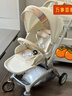 bebebus藝術(shù)家嬰兒車(chē)推車(chē)可坐可躺新生兒寶寶輕便折疊雙向高景觀(guān) 香檳金 曬單實(shí)拍圖