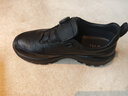 貴之步男鞋春秋季牛皮鞋子運動(dòng)休閑商務(wù)通勤男士皮鞋 G916 黑色 42 曬單實(shí)拍圖