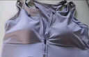 雪茜曼運動(dòng)內衣女雙肩帶前拉鏈防震跑步高強度健身防下垂美背一體文胸 曬單實(shí)拍圖