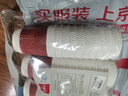 得力（deli）280ml一次性紙杯 杯子/水杯 防滑三層加厚波紋 紅色 50只裝 曬單實(shí)拍圖