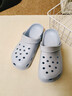 潔麗雅護士洞洞鞋女夏季2026新款涼鞋外穿防滑手術(shù)室醫護包頭涼拖鞋男夏 天空藍 38-39 【標準碼】 曬單實(shí)拍圖