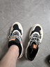 鴻星爾克（ERKE）男鞋2026新款春季皮面防水跑步運動(dòng)鞋網(wǎng)面透氣厚底軟底休閑老爹鞋 正黑/蛋奶灰【網(wǎng)面款】 42 【高性?xún)r(jià)比】 曬單實(shí)拍圖