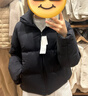 優(yōu)衣庫女裝無(wú)縫羽絨短茄克/外套夾克478578 09 黑色 L /160/88A 曬單實(shí)拍圖