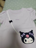 戴維貝拉三麗鷗庫洛米聯(lián)名女童短袖T恤夏裝兒童衣服上衣 曬單實(shí)拍圖
