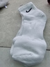 耐克（NIKE）男襪女襪 26新款訓練透氣短中長(cháng)襪快干休閑跑步健身運動(dòng)nike襪子 熱推/簡(jiǎn)約經(jīng)典白色/三雙裝/中襪 L/26-28厘米/42-46碼 曬單實(shí)拍圖