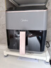 美的（Midea）家用空氣炸鍋免翻面微波爐烤箱蒸烤一體多功能大容量5.3L智能觸控金屬內腔蒸汽嫩炸KZC539J5 曬單實(shí)拍圖