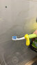 babycare兒童牙刷寶寶牙刷嬰兒軟毛刷兒童倍凈訓練牙刷1-3歲2支裝 原力青 曬單實(shí)拍圖