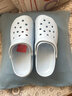 潔麗雅護士洞洞鞋女夏季2026新款涼鞋外穿防滑手術(shù)室醫護包頭涼拖鞋男夏 天空藍 38-39 【標準碼】 曬單實(shí)拍圖