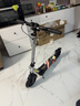 帝百倫滑板車(chē)成年人代步大兒童6-40歲兩輪槍灰色[三剎雙減震防滑白閃輪] 曬單實(shí)拍圖
