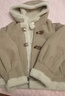 百圖betu女裝冬季新款短外套皮毛一體仿羊羔絨保暖外套女2411T65 卡其色 S 曬單實(shí)拍圖