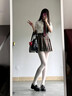 JIOESC白絲奶白色絲襪純欲風(fēng)成人女舞蹈襪日系蘿莉學(xué)生jk薄連體打底褲襪 白色 天鵝絨面料100D 曬單實(shí)拍圖