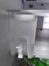 創(chuàng  )京懿選4L帶龍頭大容量冰箱冷水壺水果茶涼水壺家用裝水飲料桶冰水杯果汁 4L 白色特厚【高克重+食品級材質(zhì)】 曬單實(shí)拍圖