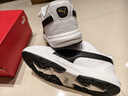 彪馬（PUMA）魔術(shù)貼透氣小白鞋板鞋兒童新款休閑鞋EVOLVE 389145 白-黑色-金色-01 32.5 曬單實(shí)拍圖