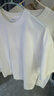 棉致t恤男純棉舒適短袖兩件套純色百搭潮流情侶上衣 白+白 XL 曬單實(shí)拍圖
