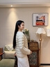 波司登（BOSIDENG）26春秋簡(jiǎn)約排骨條羽絨服女居家外穿便攜領(lǐng)型可調B260135004B 【店長(cháng)推薦】秘釉色 M 165/92B 體重約110-120斤 曬單實(shí)拍圖