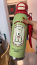 杯具熊（BEDDYBEAR）銳氣雙飲蓋運動(dòng)保溫杯男女吸管水杯大容量學(xué)生杯子西高地600ML紅 曬單實(shí)拍圖