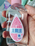 強生（Johnson）嬰兒撫觸油100ml 寶寶兒童保濕護膚按摩潤膚卸妝護發(fā)素身體精油 曬單實(shí)拍圖