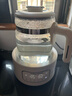 摩飛電器（Morphyrichards）全玻璃養生壺恒溫水壺家用燒水壺多段控溫電熱水壺極速風(fēng)冷沖奶泡奶機MR5602 1.2L 椰奶白 曬單實(shí)拍圖