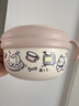 babycare兒童餐具寶寶吃飯專(zhuān)用注水保溫碗吸盤(pán)碗嬰兒輔食PPSU不銹鋼雙內粉 曬單實(shí)拍圖