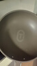 愛(ài)仕達（ASD）炒鍋無(wú)氟涂層純鈦炒菜鍋不銹鋼家用鈦鍋防粘燃氣電磁爐通用32cmZ1 曬單實(shí)拍圖