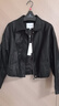 香影黑色皮衣外套女小個(gè)子2026春季新款高級感酷颯風(fēng)短款pu皮夾克 黑色 S 155/80A/85-95斤 曬單實(shí)拍圖