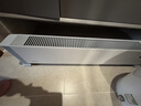 美的石墨烯踢腳線(xiàn)取暖器 節能省電取暖器 電暖器家用電暖器臥室客廳大面積嬰兒取暖器 雅致白 遙控器控制 防水 曬單實(shí)拍圖